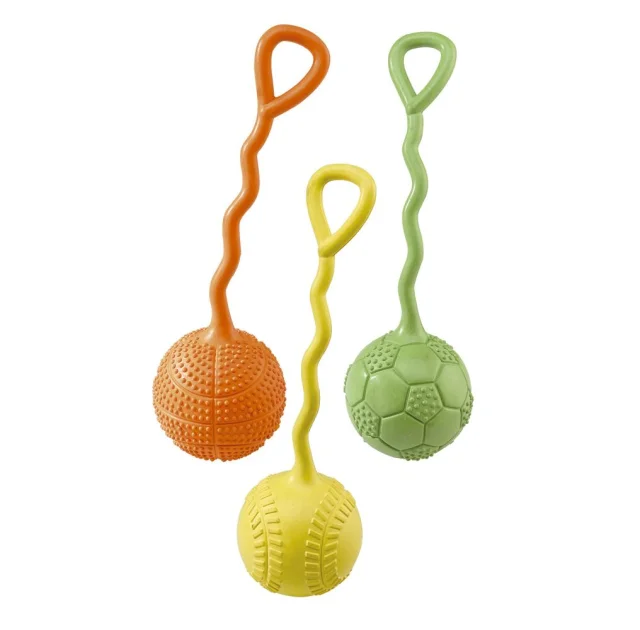 Игрушка Ferplast PA 6090 Hammer Ball для собак из прочной резины, 6,5x22 см