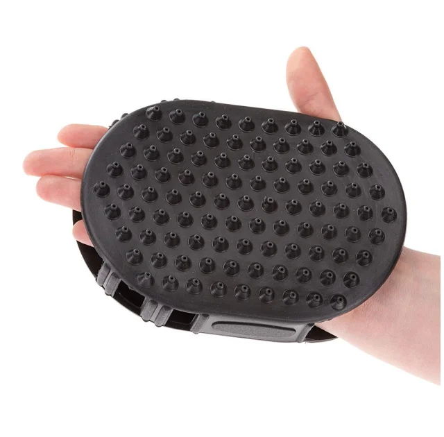 Ferplast GRO 5933 двусторонняя резиновая перчатка для груминга кошек и собак, 11x15x3,5 см