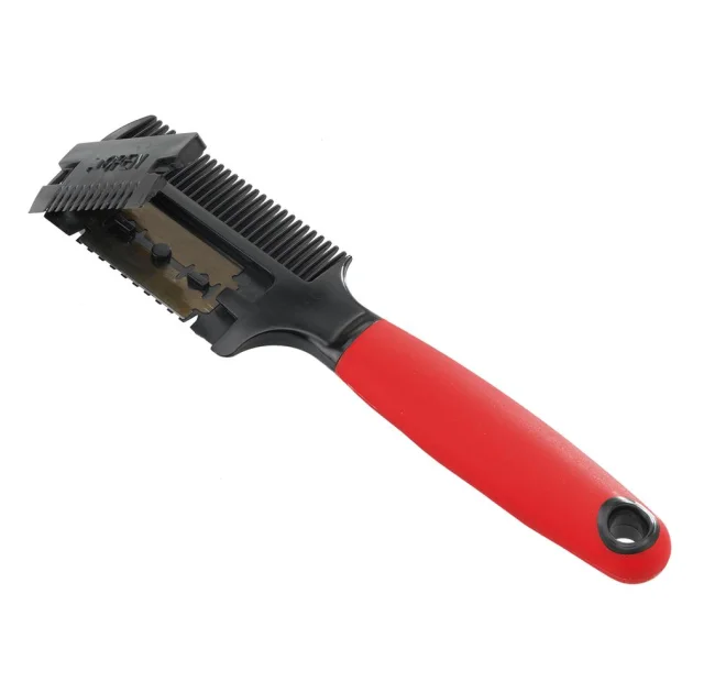 Ferplast GRO 5991 двостороння гребінець-тріммер з лезами, 18,3x4,5x1,8 см