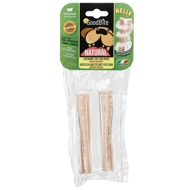 Жувальна іграшка Ferplast GoodBite Natural Ham Helix M для собак, 2,2x2,1x12 см