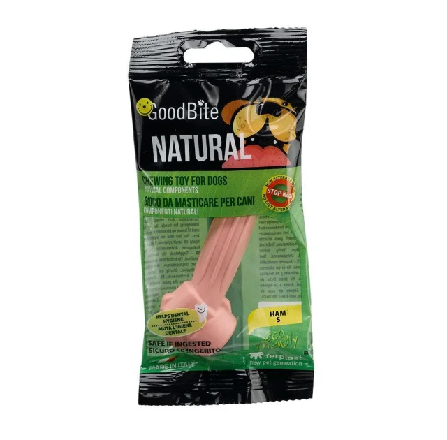 Жувальна іграшка Ferplast GoodBite Natural BAG Ham S для собак, 40 г