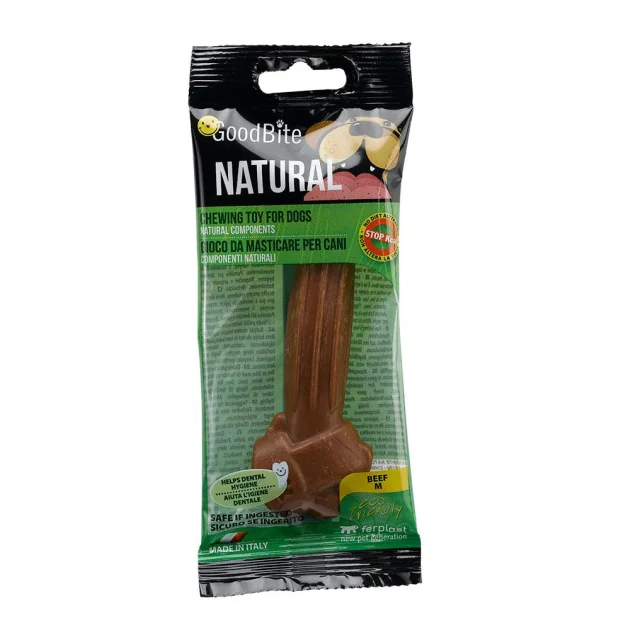 Жувальна іграшка Ferplast GoodBite Natural BAG Beef M для собак, 70 г