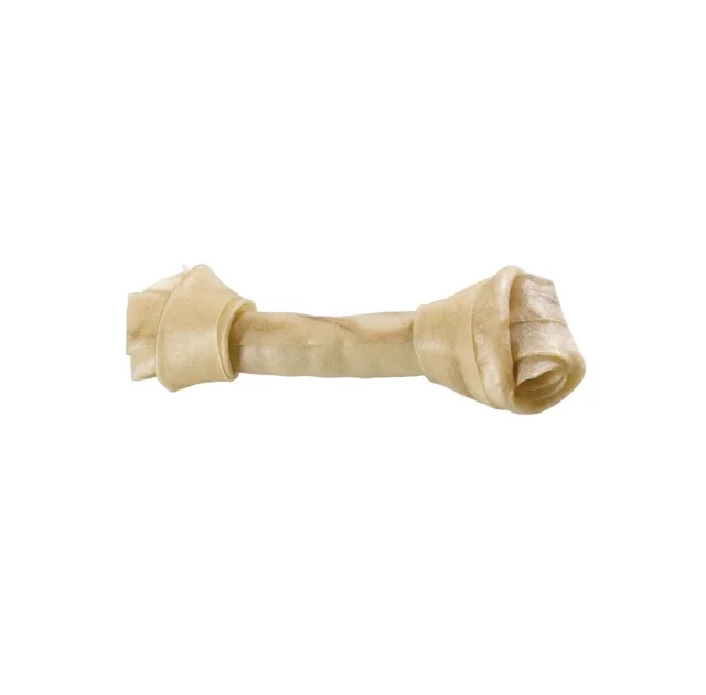 Плетені жувальні кісточки Ferplast GoodBite Fun 3914 Bone Natural 30g для собак, 10,5x4x2,5 см