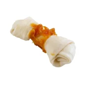 Жевательные косточки Ferplast GoodBite Fun 4904 Bone для собак из сыромятной кожи с курицей, 11,5x4,5x3