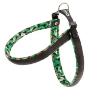 Ferplast Agila Fantasy 5 Black эргономичная шлейка для собак с мягкой подкладкой и эластичным шнуром, 50x58 см