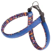 Ferplast Agila Fantasy 6 Blue эргономичная шлейка для собак с мягкой подкладкой и эластичным шнуром, 57x65 см