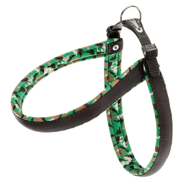 Ferplast Agila Fantasy 6 Black эргономичная шлейка для собак с мягкой подкладкой и эластичным шнуром, 57x65 см