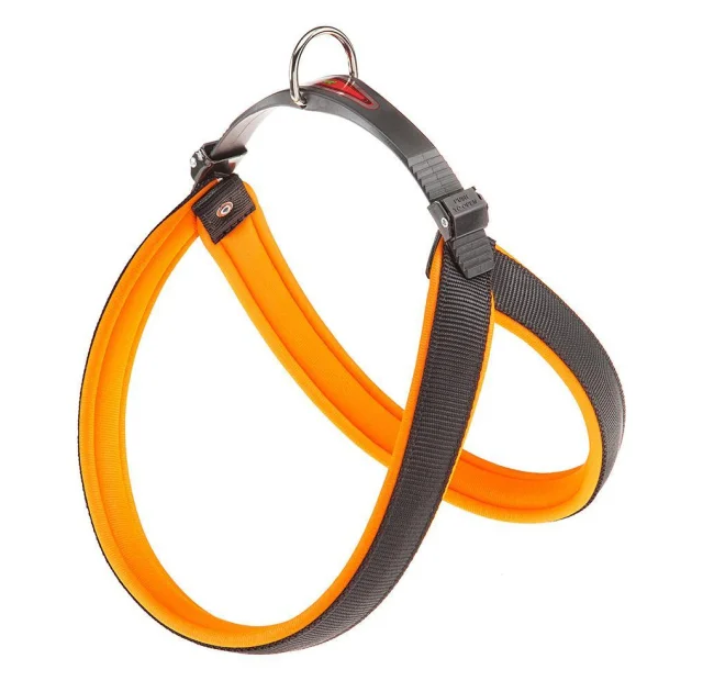 Эргономичная шлейка Ferplast Agila Fluo 6 Orange для собак, 57x65 см