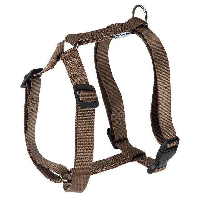 Нейлоновая шлейка Ferplast Champion P XL Brown для собак, коричневая, А: 53x84, B: 60x98 см