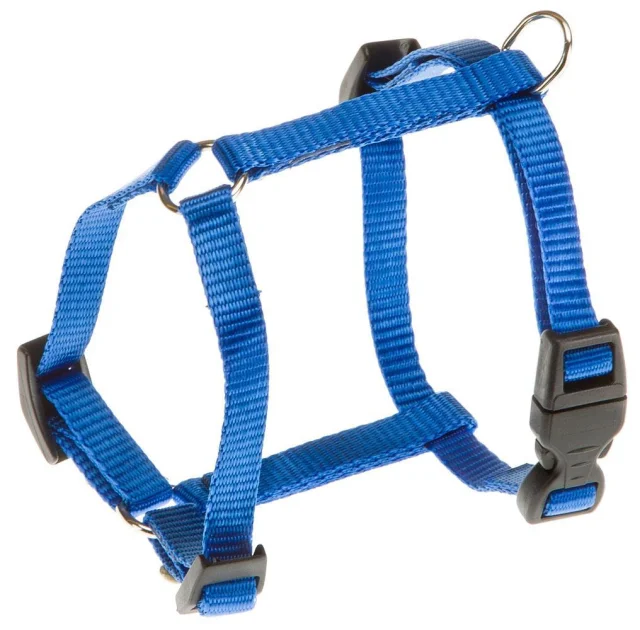 Нейлоновая шлейка Ferplast Champion P XS Blue для собак, синяя, А: 22x38, B: 25x38 см