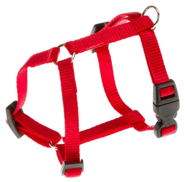 Нейлоновая шлейка Ferplast Champion P XS Red для собак, красная, А: 22x38, B: 25x38 см