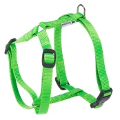 Нейлоновая шлейка Ferplast Champion P M Green для собак, зеленая, А: 37x57, B: 44x72 см