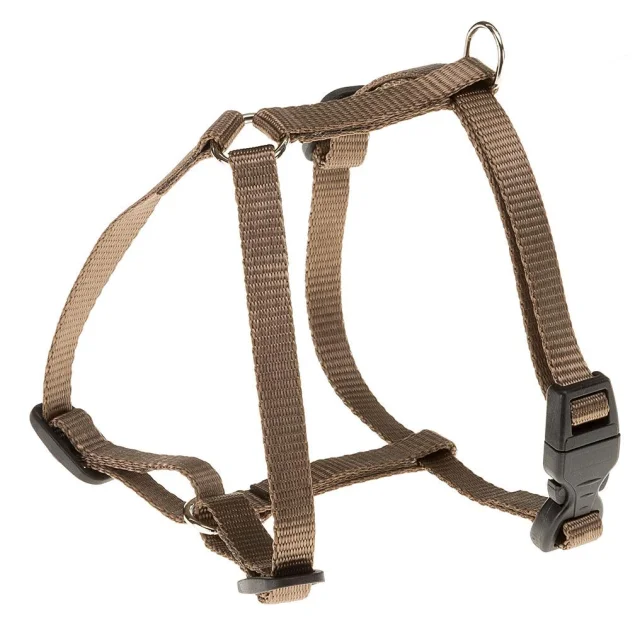 Нейлоновая шлейка Ferplast Champion P S Brown для собак, коричневая, А: 25x36, B: 30x46 см