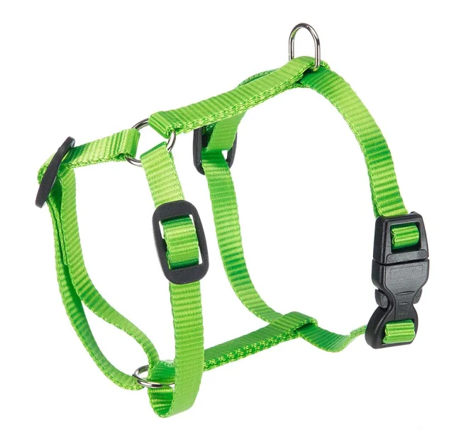 Нейлоновая шлейка Ferplast Champion P S Green для собак, зеленая, А: 37x57, B: 44x72 см