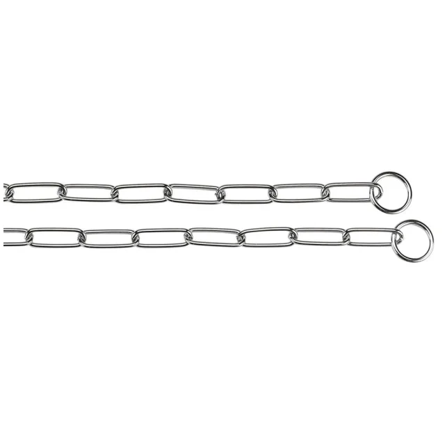 Металева ривковая ланцюг Ferplast Chrome CSP40126 для собак, 56 см