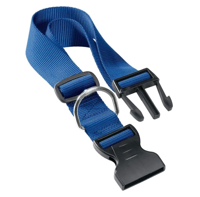 Нейлоновий нашийник Ferplast Club C40 / 70 Colours Blue для собак, синій, 45x70 см