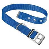 Нейлоновий нашийник Ferplast Club CF20 / 43 Blue для собак, синій, 35x43 см