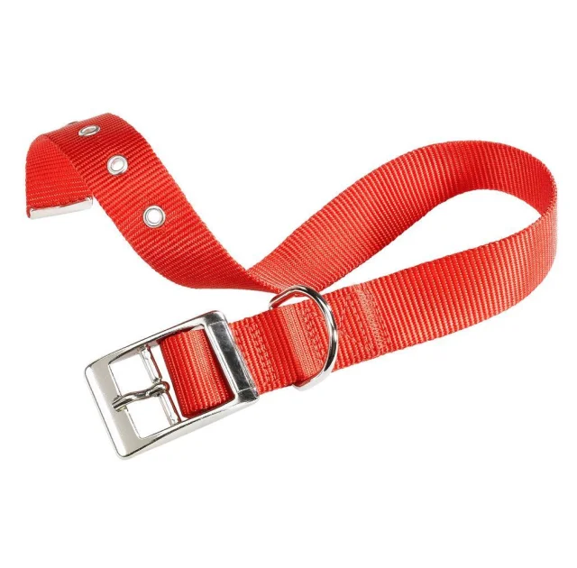 Нейлоновий нашийник Ferplast Club CF20 / 43 Red для собак, червоний, 35x43 см
