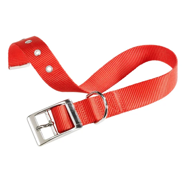 Нейлоновий нашийник Ferplast Club CF25 / 45 Red для собак, червоний, 37x45 см