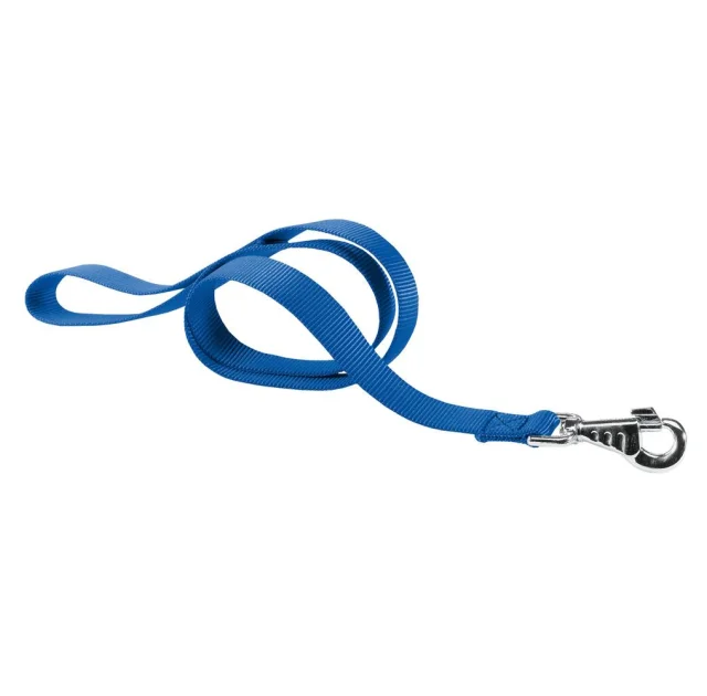Нейлоновий поводок Ferplast Club G10 / 120 Blue для собак, синій, 10 мм, 120 см