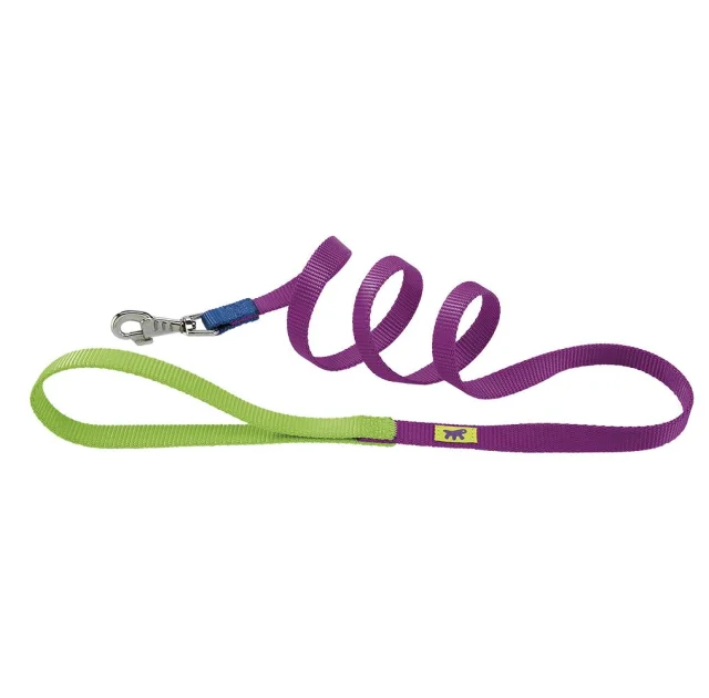 Нейлоновый поводок Ferplast Club G20/120 Purple для собак, фиолетовый, 20 мм, 120 см
