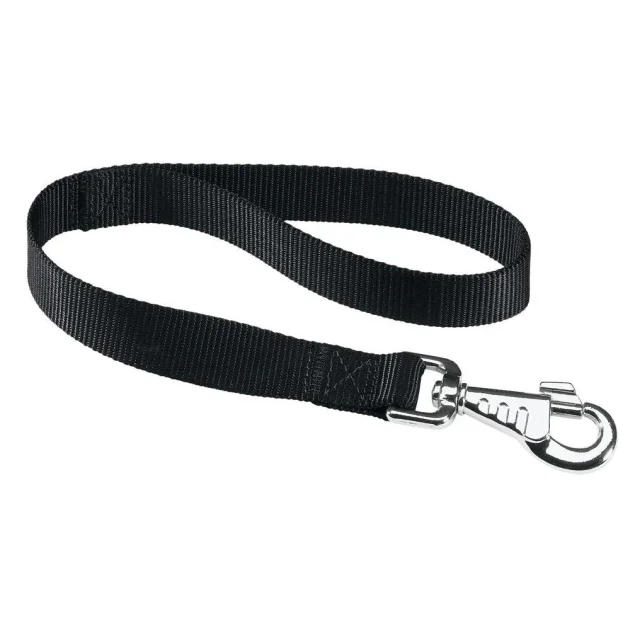 Нейлоновый поводок Ferplast Club GM25/45 Black для собак, черный, 25 мм, 45 см