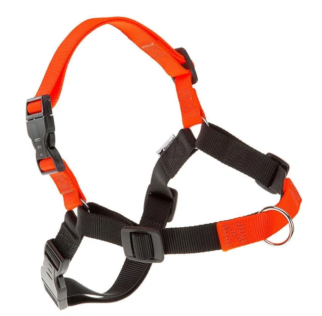 Шлейка Ferplast Coach P L-XL Harness Orange для дрессировки, A: 40x53 см, B: 76x115 см