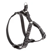 Нейлонова шлея Ferplast Cricket P Medium для собак, чорна, A = B: 45x63 см