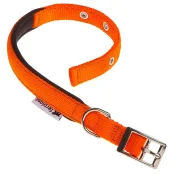 Нейлоновий нашийник Ferplast Daytona C20 / 43 Orange для собак, помаранчевий, A: 35x43 см, B: 20 ​​мм