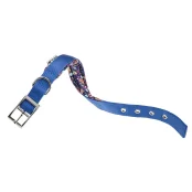 Нейлоновий нашийник Ferplast Daytona Fanasy C25 / 45 Blue для собак, синій, A: 37x45 см, B: 25 мм