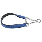 Нейлоновий нашийник з металевим ланцюжком Ferplast Daytona CSS25 / 65 Blue для собак, A: 65 см, B: 25 см