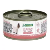 Консерва Natures Protection Adult Chicken & Cheese для дорослих котів, 100 г