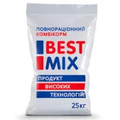 Комбікорм Best Mix для кролематок і молодняка до 2 місяців, 25 кг