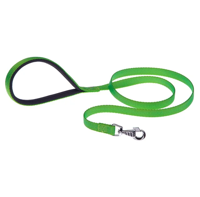 Нейлоновый поводок Ferplast Daytona G15/120 Green для собак, 15 мм 120 см