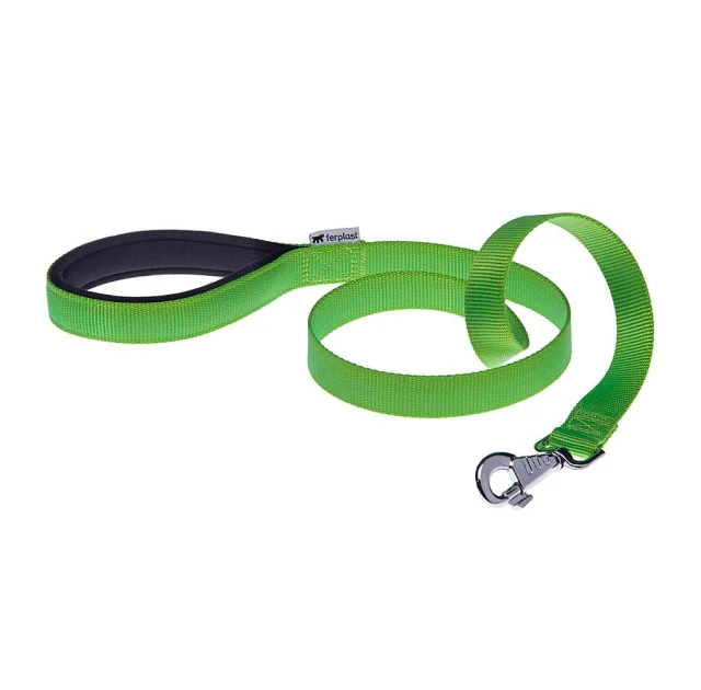 Нейлоновый поводок Ferplast Daytona G25/120 Green для собак, 25 мм 120 см