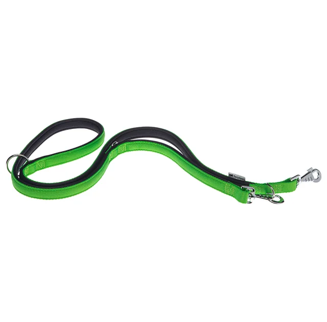 Регулируемый нейлоновый поводок Ferplast Daytona GA15/200 Green для дрессировки собак, 20 мм, 200 см