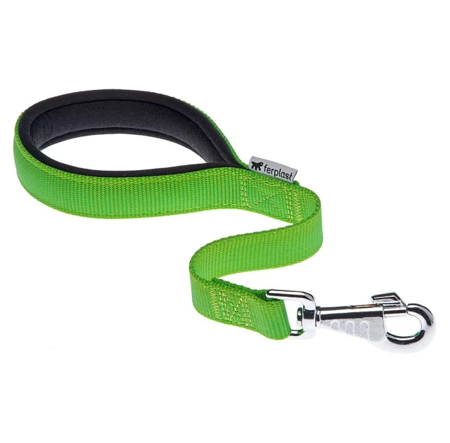 Нейлоновый поводок Ferplast Daytona GM25/45 Green для собак, 25 мм, 45 см