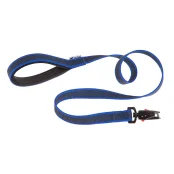 Поводок для собак без ручки Ferplast Daytona Gummy Matic G20/120 Blue из прорезиненного нейлона, 20 мм 120 см