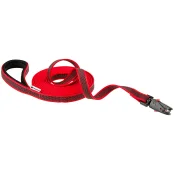 Поводок для собак без ручки Ferplast Daytona Gummy Matic G20/500 Red из прорезиненного нейлона, 20 мм, 500 см