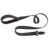 Поводок для собак без ручки Ferplast Daytona Gummy Matic G25/120 Black из прорезиненного нейлона, 25 мм 120 см