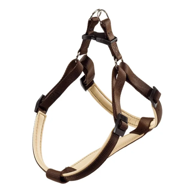 Нейлоновая шлейка Ferplast Daytona P Harness Extra Large Brown для собак, A: 82÷89 см, B: 88÷99 см