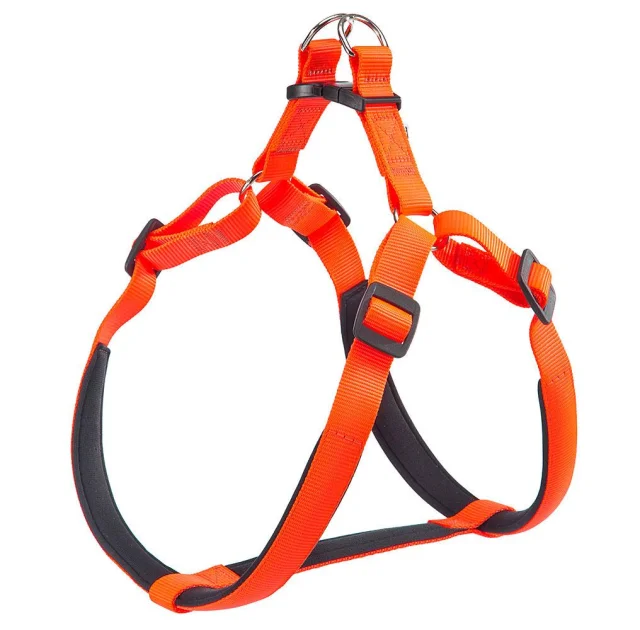 Нейлоновая шлейка Ferplast Daytona P Harness Large Orange для собак, A: 65÷70 см, B: 66÷73 см