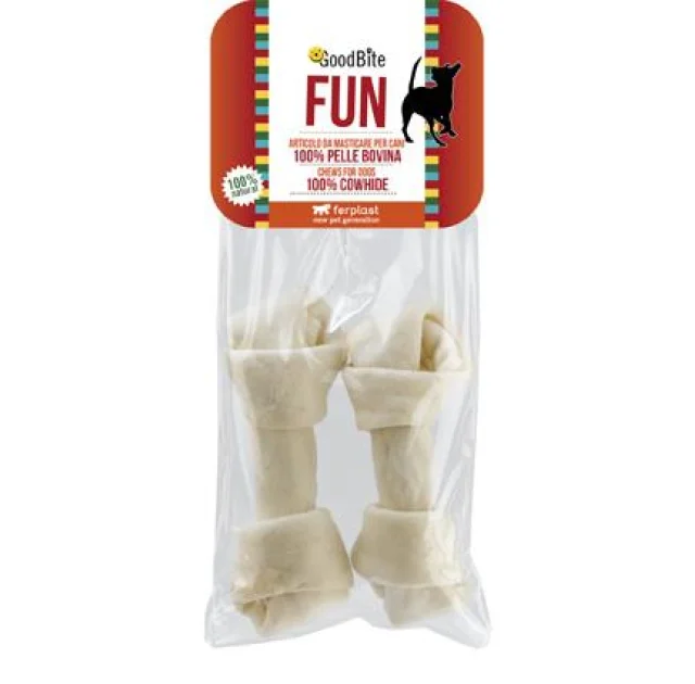 Жувальні кісточки Ferplast GoodBite Fun 4638 Bone 115g для собак з сириці
