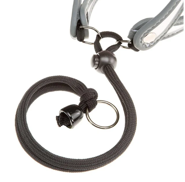 Ferplast Agila 1 Harness White эргономичная шлейка для собак с эластичным шнуром, 26x38 см