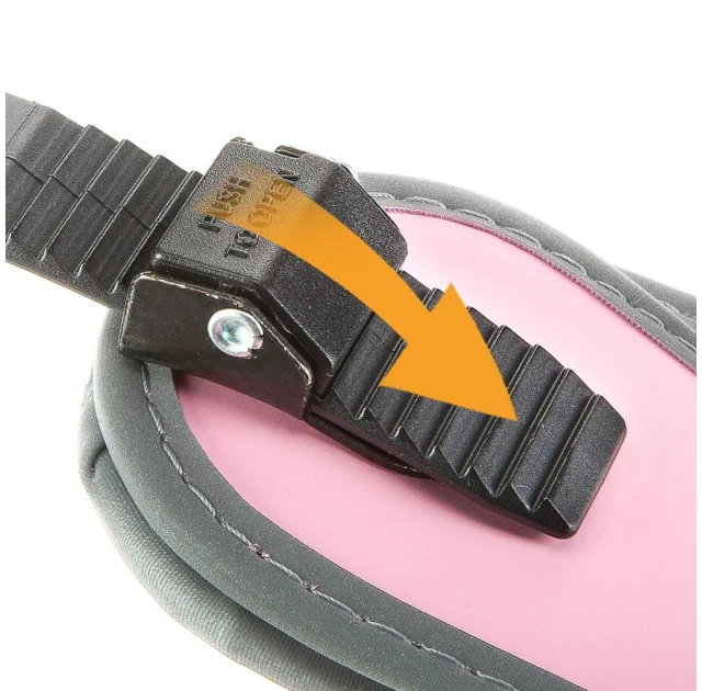 Ferplast Agila 3 Harness Pink эргономичная шлейка для собак с эластичным шнуром, 42x50 см