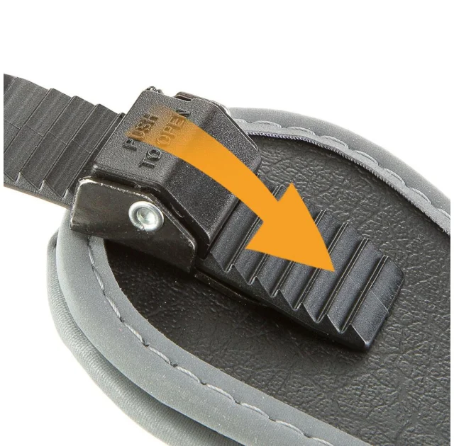 Ferplast Agila 4 Harness Black эргономичная шлейка для собак с эластичным шнуром, 44x52 см