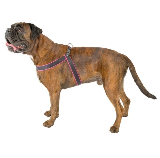 Эргономичная шлейка Ferplast Agila Fluo 6 Pink для собак, 57x65 см