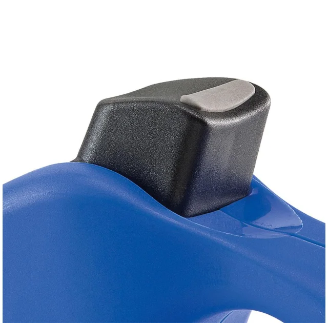 Поводок-рулетка Ferplast Amigo M Cord Blue-White Lead для собак cо шнуром, бело-синий, 15x3,6x14 см