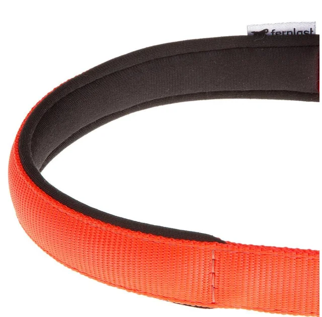 Нейлоновий нашийник з металевим ланцюжком Ferplast Daytona CSS15 / 45 Orange для собак, A: 45 см, B: 15 см