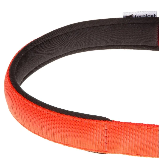 Нейлоновий нашийник з металевим ланцюжком Ferplast Daytona CSS20 / 50 Orange для собак, A: 50 см, B: 20 ​​см